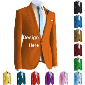 Automne Hiver Hommes Blazer Top Exportateur Direct Fabricant Bas Pas Cher Prix Bangladesh Deux Boutons Poches Plus La Taille 100% Coton - Product Image 6