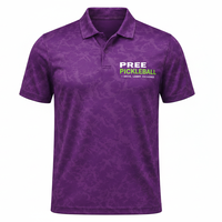 Maillot de pickleball personnalisé pour hommes, respirant, séchage rapide, manches courtes, maillot de sport uni, imprimé devant, tenue d'équipe de club pour l'été