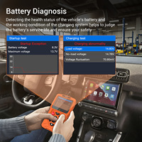 Herramienta de Diagnóstico OBD2 2 en 1 para Auto y Moto, Escáner Portátil con Pantalla a Color, Lector de Códigos, Reinicio de ECU, Datos en Tiempo Real