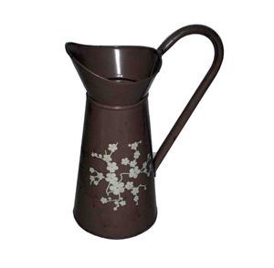 Pichet artisanal personnalisé d'inspiration vintage pour arrangements floraux artificiels, rangement décoratif et accent de décoration intérieure - Product Image 3