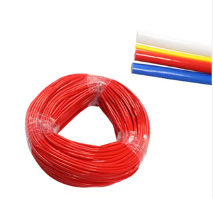 Manchon en fibre de verre 4000V à bonne flexibilité, manchon en fibre de verre enduit de silicone de qualité industrielle. - Product Image 1