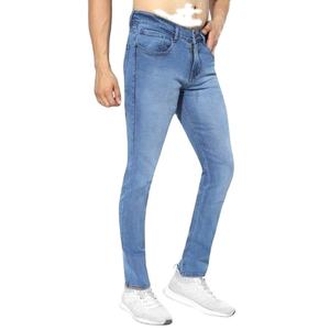 Spandex Coton Premium Haute Qualité À La Mode OEM Service Meilleure Vente Denim Jeans Pantalon Pour Hommes Lavé Fermeture Éclair Respirant - Product Image 6