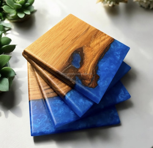 Suministro directo del fabricante Juego de posavasos hecho a mano de primera calidad Estilos únicos Mejor precio para 3-4 piezas para cortar bloques - Product Image 3