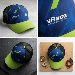 Casquette de camionneur personnalisée en maille avec fermeture snapback, fabricant de casquettes pour événements d'équipe OEM ODM - Product Image 4