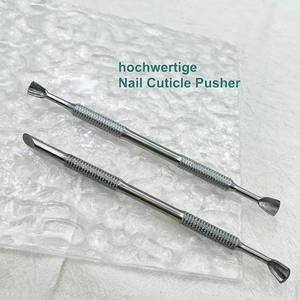 Pousse-cuticules personnalisé très demandé, en acier inoxydable, pour le retrait du vernis à ongles, outils de nettoyage des ongles, pousse-cuticules à pointe acérée - Product Image 5