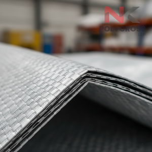 Lona de Poliéster Reforzada de Alta Resistencia con Cuerdas y Ojales Antioxidantes para Uso Industrial y en Exteriores - Product Image 1