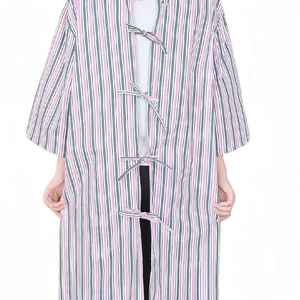 Bata de paciente para hospital, bata de examen médico de manga corta, cómoda, de algodón estampado, para clínicas - Product Image 6