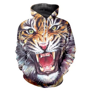 Sweat-shirts à sublimation pour hommes 100% coton, impression personnalisée, teinture unie, vêtements décontractés de rue, haute qualité - Product Image 1