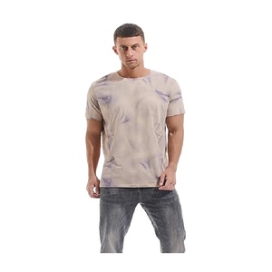 T-shirt imprimé à manches courtes pour homme, col rond, 100 % coton jersey respirant, grande taille, meilleur prix d'usine du Bangladesh - Product Image 1
