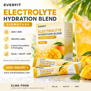 Elma Food - Polvo Electrolítico 1KG Sin Azúcar Añadido, 50 Porciones, Fórmula de Reposición de Minerales para Hidratación, Sin GMO, Para Adultos y Músculos - Product Image 1