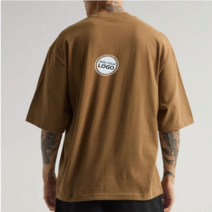 เสื้อยืดทริบลีนด์แบบหลวม น้ำหนักเบา ขนาด 4.3 ออนซ์ ขายส่งแบบไม่มีลาย สามารถสกรีนโลโก้ได้ - Product Image 1