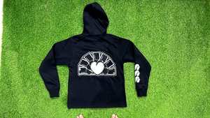 เสื้อฮู้ดดี้ผู้ชายผ้าฝ้ายหนานุ่ม 100% สไตล์วินเทจทรงโอเวอร์ไซส์ พิมพ์ลายสกรีนตามสั่ง ไม่เสียภาษีในสหรัฐอเมริกา แฟชั่นใหม่ล่าสุด - Product Image 4