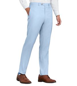 Nouveau pantalon habillé slim à rayures pour homme – Formel, décontracté, de bureau – Coupe ajustée, design élégant en tissu – OEM ODM - Product Image 5