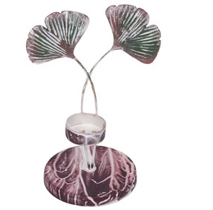 Bougeoir Galvani zed pour l'intérieur maison de vacances Table décorative vacances de fête en métal concepteur bougeoir de noël - Product Image 1