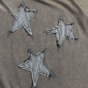 Nouvel Arrivage T-shirts délavés à l'acide avec nouvelle broderie et logo personnalisé imprimé 2026 - Product Image 4