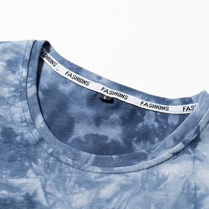 Wholesale Cotton Acid Wash T Shirt <b>Men</b> Streetwear Hip Hop Vintage Style Custom Logo Printed Washed Fashion Shirts - Product Image 4
