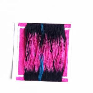 Étiquettes tissées personnalisées de luxe haut de gamme 100 % coton pour vêtements, étiquettes de marque tissées pour la mode, étiquettes de vêtements à coupe droite 2026 - Product Image 3