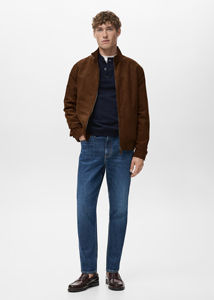 แจ็คเก็ตบอมเบอร์รุ่นใหม่ น้ำหนักเบา กันลม แขนยาว ราคาขายส่ง ซิปหน้า เสื้อผ้าลำลองฤดูหนาว แจ็คเก็ตบอมเบอร์ผู้ชาย - Product Image 5