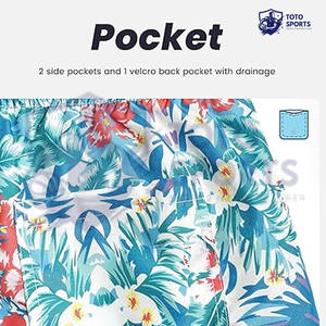 ซัพพลายเออร์ที่ดีที่สุด กางเกงว่ายน้ำผู้ชายทรงสลิมฟิต สวมใส่สบาย ขายดี ทันสมัย ใหม่ล่าสุด แฟชั่นใหม่ ลายพิมพ์สวยงาม ชุดชายหาดสั่งทำได้ - Product Image 5