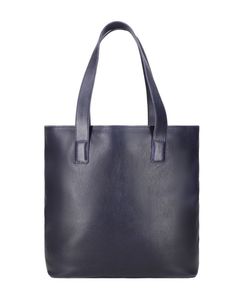 Sac fourre-tout à bandoulière en cuir véritable bleu pour femme 2026, grande capacité, simple, haute qualité, personnalisable OEM, sacs à main décontractés, logo personnalisé - Product Image 3