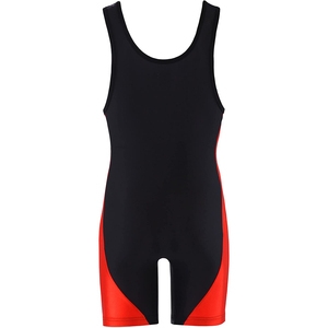 Combinaison de lutte ajustée pour hommes adultes, imprimé par sublimation, motif de dessin animé, tissu respirant en polyester extensible, vêtements de sport - Product Image 5