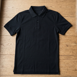 Polo à manches courtes 100% polyester pour homme, OEM, brodé, décontracté, tricoté, léger, pour l'été - Product Image 5