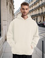 Sweat à capuche pour homme grande taille, surdimensionné 3XL 4XL 5XL, en molleton épais tricoté 100% coton, doublure écologique, chaud, décontracté pour l'hiver