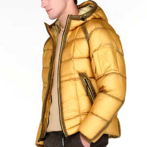 Chaquetas Acolchadas Cómodas para Hombre, Chaquetas Acolchadas Personalizadas de Estilo Urbano, Chaqueta Acolchada con Cierre y Capucha, Chaqueta de Plumón para Hombre, Abrigo Cálido, Chaquetas Acolchadas - Product Image 6