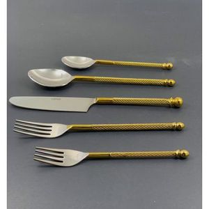 <b>Copper</b> Flatware Set Modern Design Rust Resistant Metal <b>Utensils</b> Wedding Tableware High Mirror Polish Trending <b>Copper</b> - Product Image 5