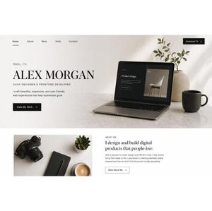 Meilleur service de développement de sites web de portefeuille : Créez un site web de portefeuille personnalisé et responsive pour les designers, les développeurs et les agences - Product Image 6