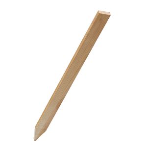 Confezione da 25 Pali da Giardino in Legno 24 x 0,5 x 1,5 Pollici, Appuntiti, in Legno di Abete Rinforzato con Filo Metallico per Supporto Piante - Product Image 6