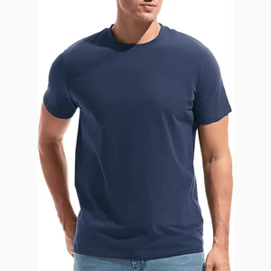 Camiseta informal ligera para hombre, 100% algodón, corte holgado, bajo pedido mínimo. - Product Image 6