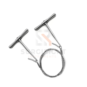 Medical Grade Manual Gigli <b>Saw</b> Wire Precision Orthopedic Surgical Instrument <b>Bone</b> Cutting Tool CE Certified 5 Year Surgical - Product Image 3