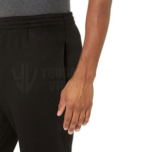 Pantalon de survêtement décontracté personnalisé, coupe évasée, jambe large, ample, style streetwear, en molleton bouclette, taille élastique, hiver, jambe droite - Product Image 4