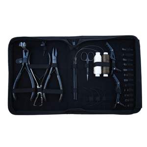 High Quality <b>Hair</b> Extension <b>Tool</b> Kit Stainless Steel Plastic Pliers Clips-Salon Grade Installation <b>Removal</b> <b>Tools</b> Durable - Product Image 2