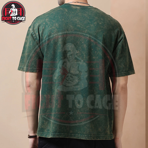 Camisetas de Manga Corta para Hombre, Cómodas para Uso Diario, Tela de Algodón Suave, con Logotipo Personalizado Disponible, al por Mayor, Estilo Lavado Ácido - Product Image 3
