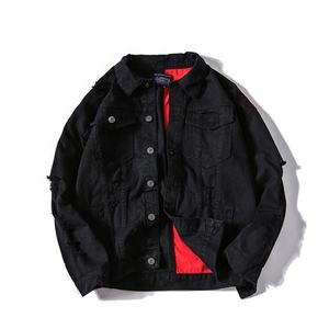 High Quality New Design <b>Jacket</b> Customize Logo Color <b>Men</b> Luxury Printed <b>Men</b> <b>Denim</b> <b>Jacket</b> - Product Image 2