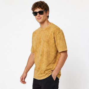 Custom printed oversized mens <b>tshirt</b> Low MOQ for US Streetwear Brands with custom logo and boxy <b>tshirt</b> - Product Image 4