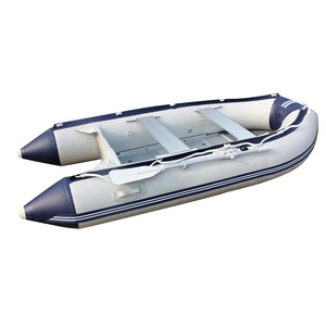 เรือยางตกปลา PVC หนาพิเศษ สำหรับ 2-4 คน ทนทานต่อการสึกหรอ รับผลิตแบบ OEM ODM - Product Image 6