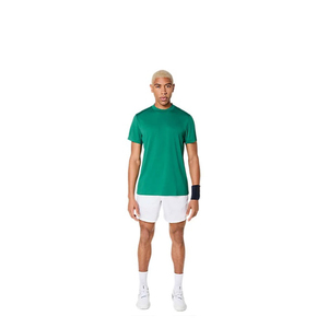 Conjunto de Falda Plisada Verde para Mujer con Top Corto Blanco y Chaqueta, Ropa Deportiva Transpirable para Adultos - Product Image 4