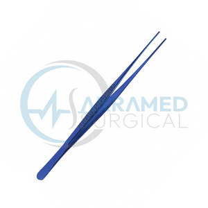 คีมจับเนื้อเยื่อไทเทเนียมคุณภาพสูง DeBakey Atraumatic ขนาด 9.5 นิ้ว ปลาย 1.5 มม. เครื่องมือผ่าตัดหลอดเลือด ได้รับการรับรองมาตรฐาน CE - Product Image 6