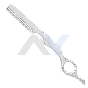 Cuchilla Profesional de Metal de 7 Pulgadas para Cortar el Cabello, Herramienta Avanzada para Adelgazar y Peinar, para Barberías, Salones y Uso Doméstico, Color Personalizado + Logotipo Láser - Product Image 2