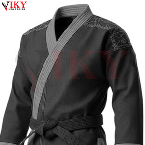 Uniforme de Karate de Lona para Artes Marciales, Directo de Fábrica, Personalizado con Logotipos y Parches, Cómodo y Transpirable - Product Image 4