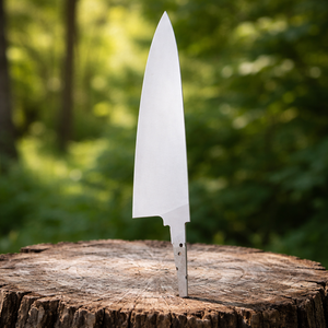 Cuchillo de chef DIY de acero inoxidable ultraafilado al por mayor, hoja sin mango, herramientas de cocina - Product Image 5