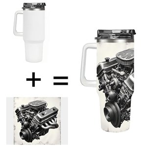 Stainless Steel Tumbler 40oz Vacuum Insulated Custom <b>Drinkware</b> for Hotel Resort Guest Amenities - Product Image 1