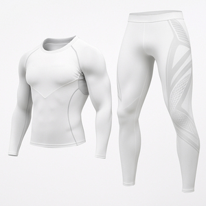 Ensemble de Rash Guards Personnalisés pour Équipes Sportives avec Tissu Extensible Anti-Transpiration et Options d'Impression Intégrale - Product Image 1