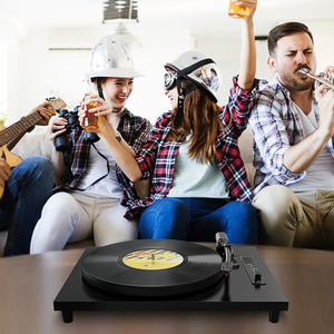 New Vinyl đa bàn xoay máy nghe nhạc ghi âm gramophone phonographs <span class=keywords><strong>Bluetooth</strong></span> Turntable thu âm thanh - Product Image 6