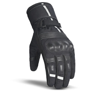 Nayab Industries Unisex Genuine Cowhide Leather Polyurethane <b>Touch</b> <b>Screen</b> Waterproof Non-Slip Breathable Full Racing <b>Gloves</b> - Product Image 5