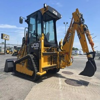 Chargeuse-pelleteuse sur chenilles diesel JCB 1CXT économique, moteur, boîte de vitesses, pompe à engrenages, haute efficacité, équipement robuste, prêt à l'emploi