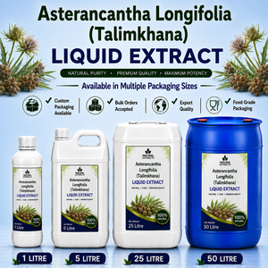 Asterancantha Longifolia Liquid Extract Talimkhana <b>Herbal</b> <b>Supplement</b> Natural Pure Bulk Supply Custom Packaging - Product Image 1
